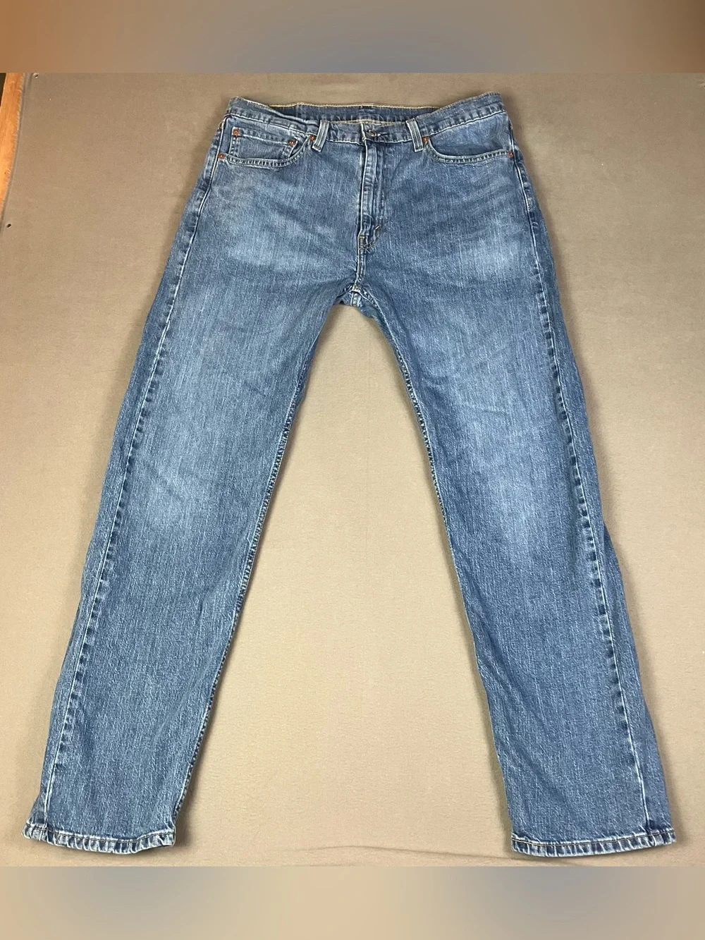 Levis 505 Jeans Men’s Size 36x32 Regular Fit Straight Leg Blue Denim (Lot of 3).